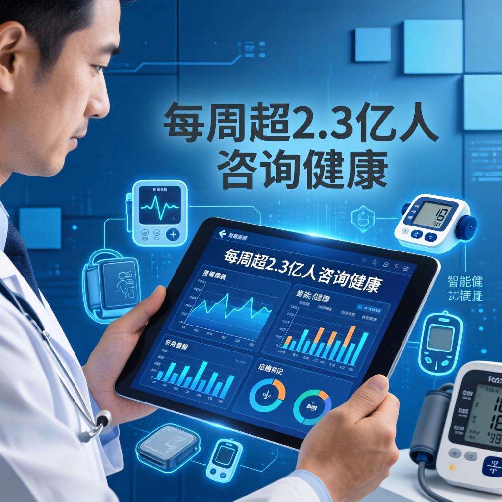 OpenAI推出ChatGPT Health，每周超2.3亿人咨询健康问题