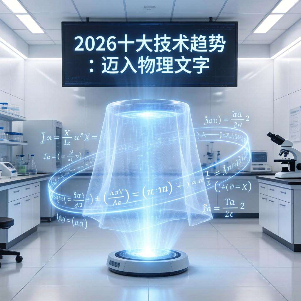 2026十大AI技术趋势 ：AI迈入物理世界，从预测词汇走向预测世界状态