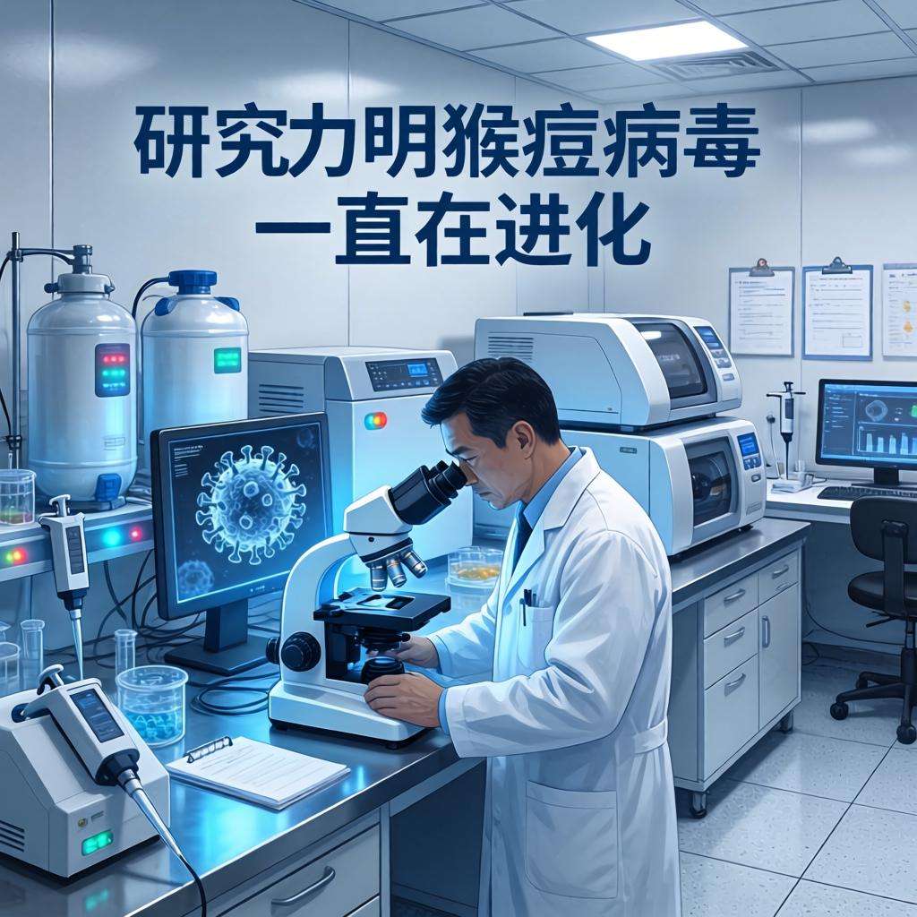 研究表明猴痘病毒一直在进化