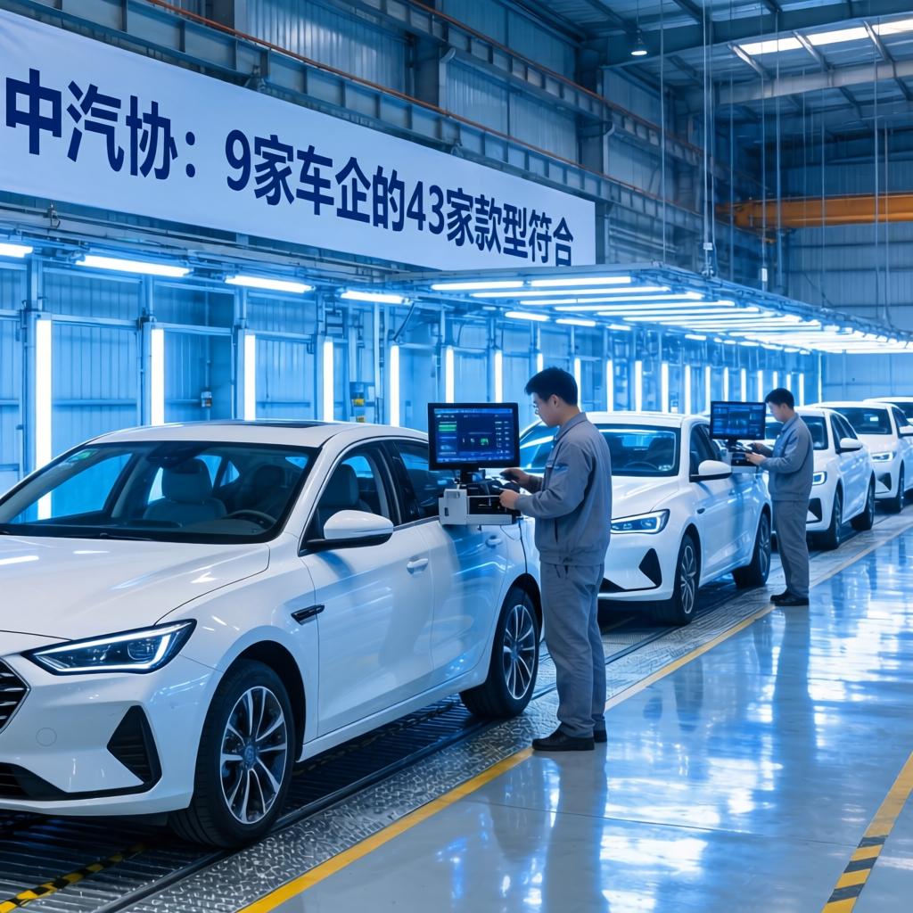 中汽协：9家车企的43款车型符合汽车数据安全5项合规要求