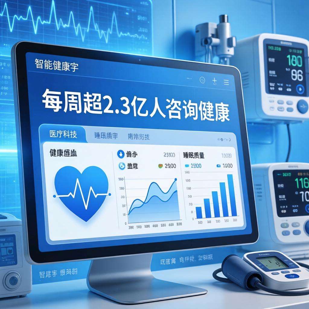 OpenAI推出ChatGPT Health，每周超2.3亿人咨询健康问题