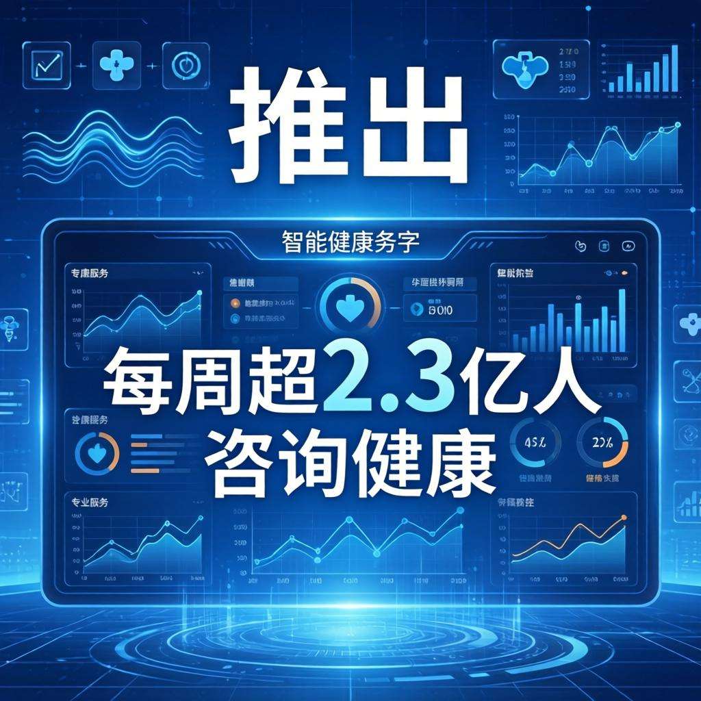 OpenAI推出ChatGPT Health，每周超2.3亿人咨询健康问题