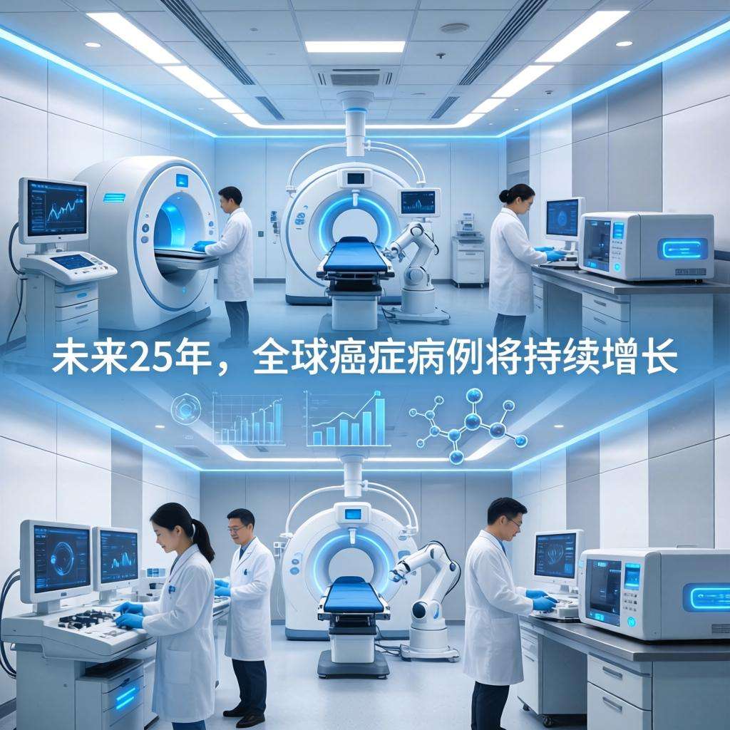 未来25年，全球癌症病例将持续增长