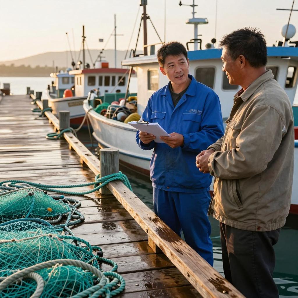 天津基层渔业统计员群像记第一张图