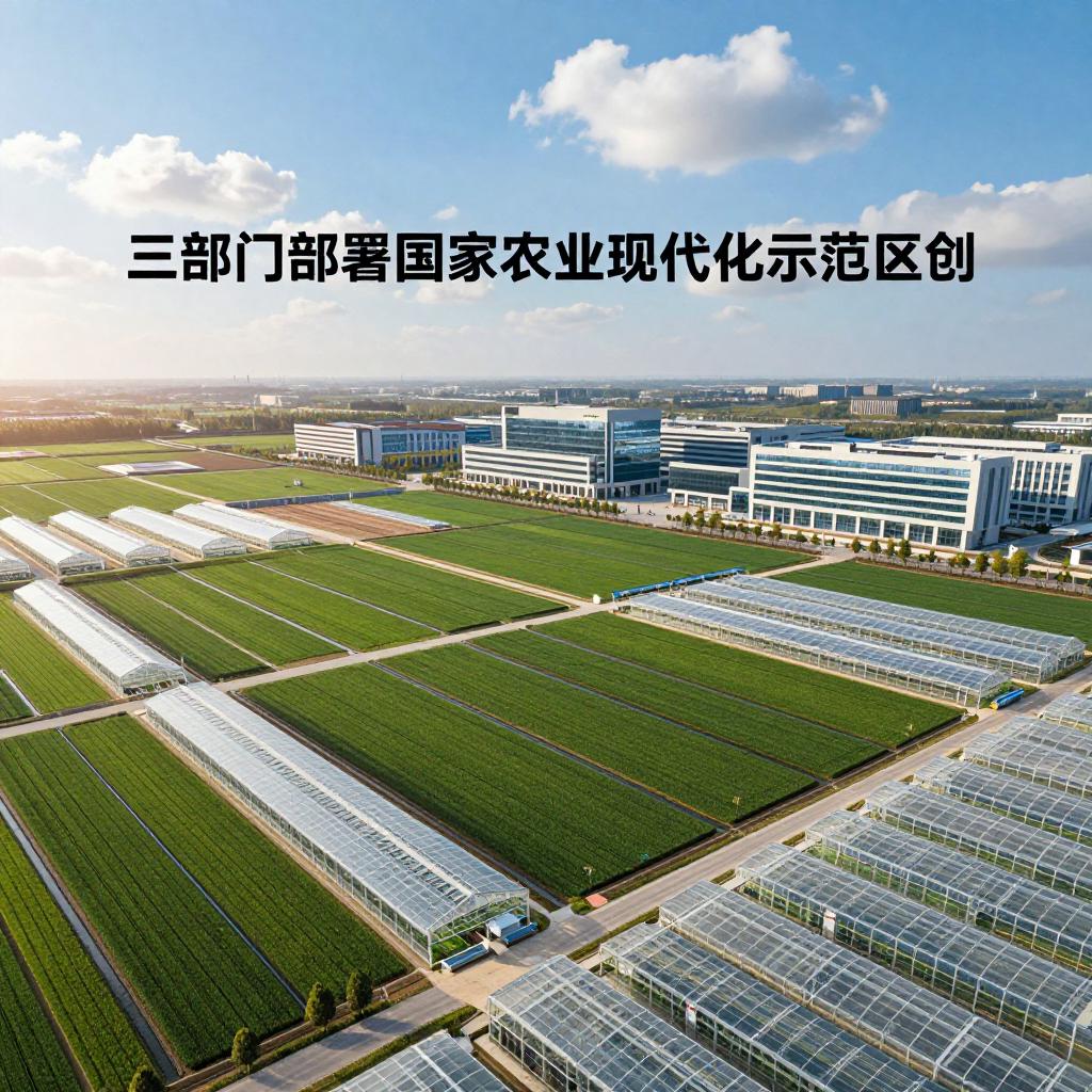 三部门部署国家农业现代化示范区创建工作