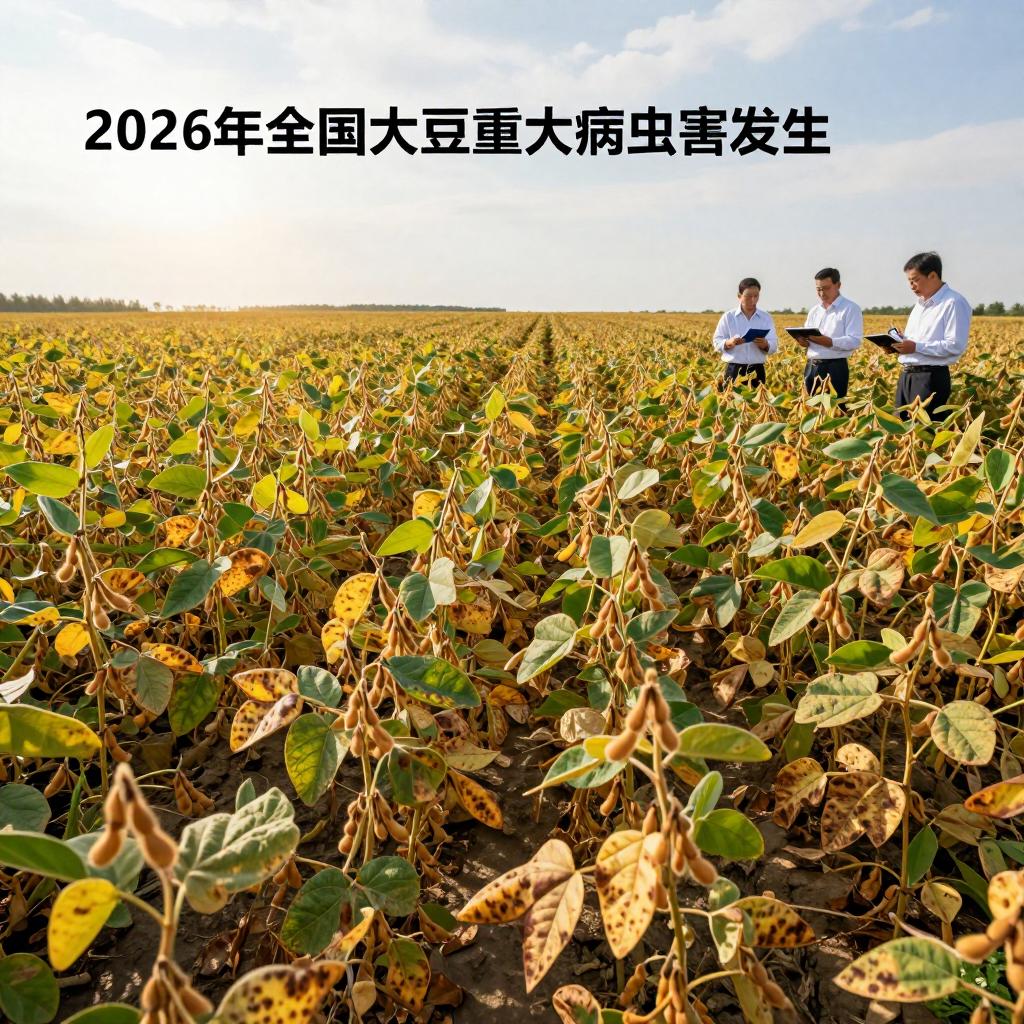 2026年全国大豆重大病虫害发生趋势预报