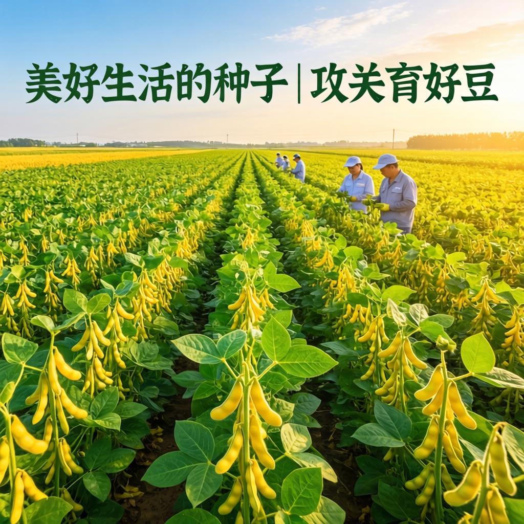 美好生活的种子 | 攻关育好豆 油香飘万家