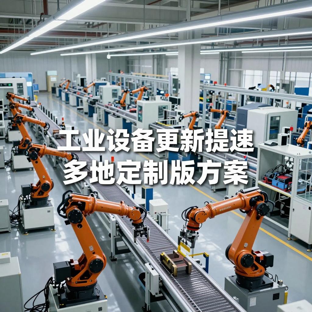工业设备更新提速 多地“定制版”方案聚焦数智化转型