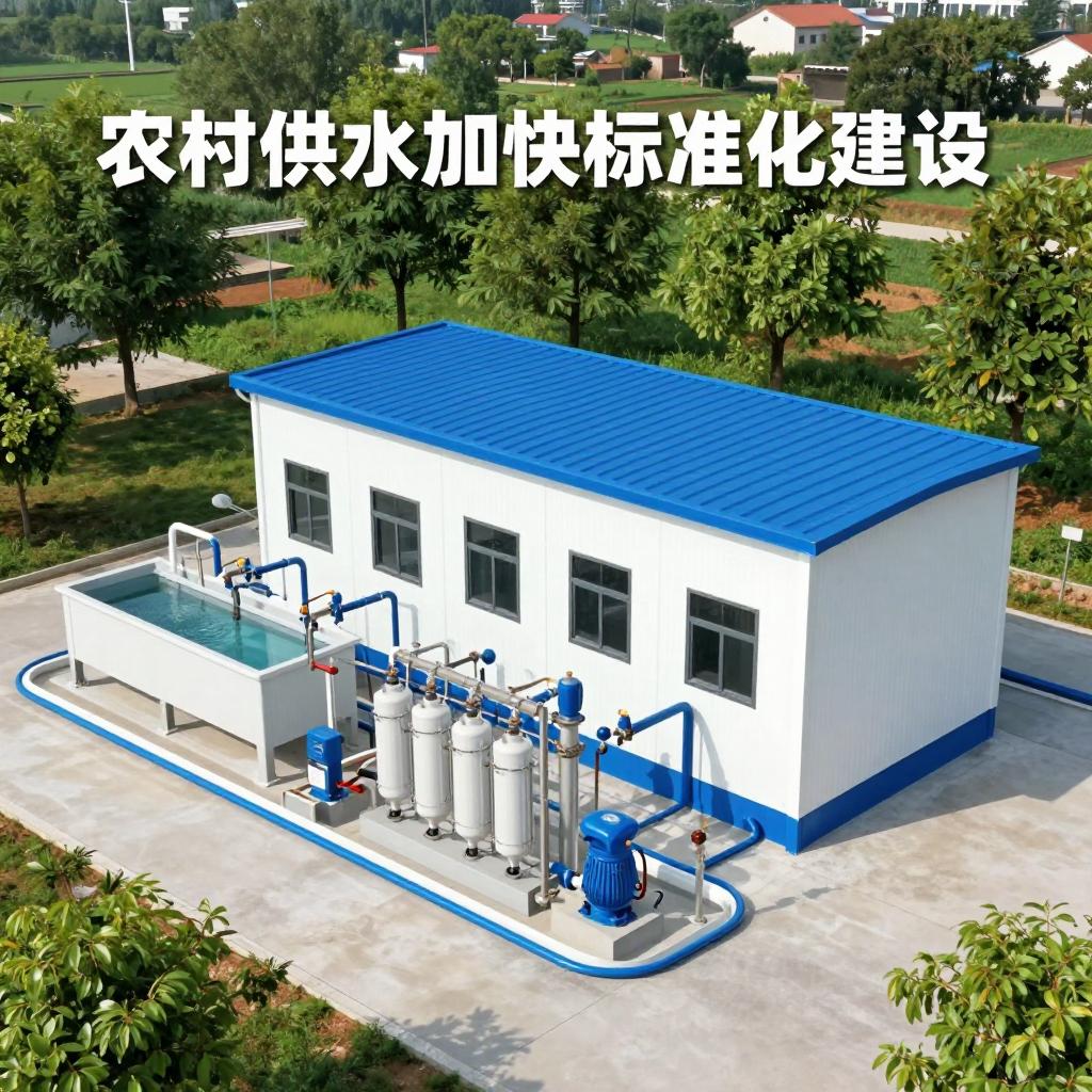 农村供水加快标准化建设