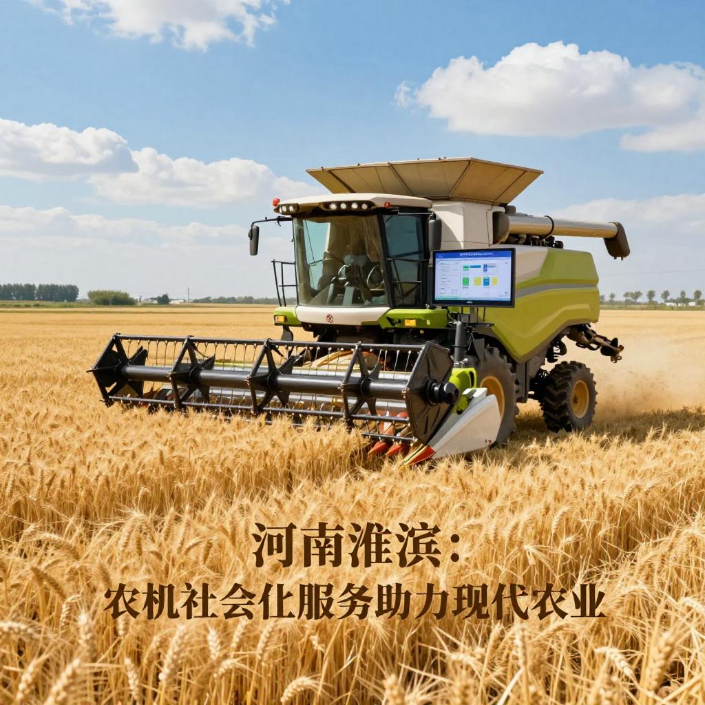 河南淮滨：农机社会化服务助力现代农业新图景