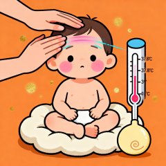 积食发烧别慌：8个通用推拿手法辅助缓解