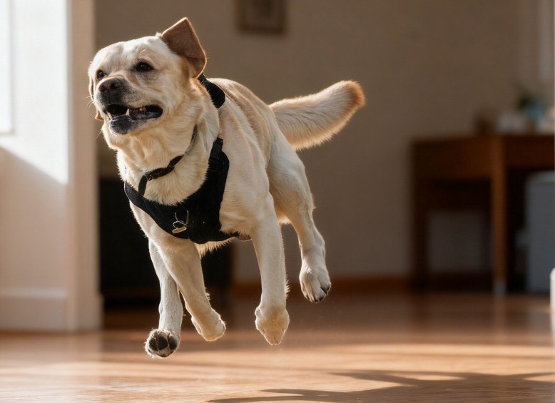 狗狗突然发疯跑来跑去？真相是……