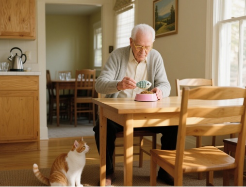 为什么老人养的猫都很乖