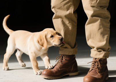 狗狗喜欢咬裤腿怎么办