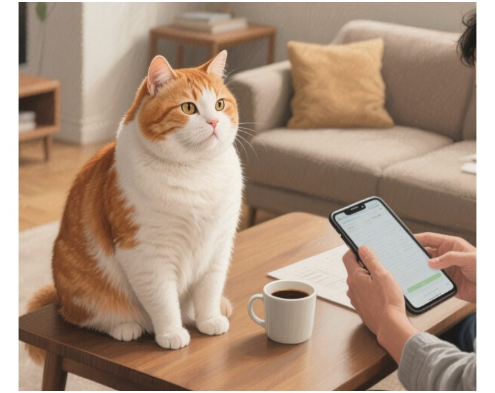 猫咪喜欢推倒水杯