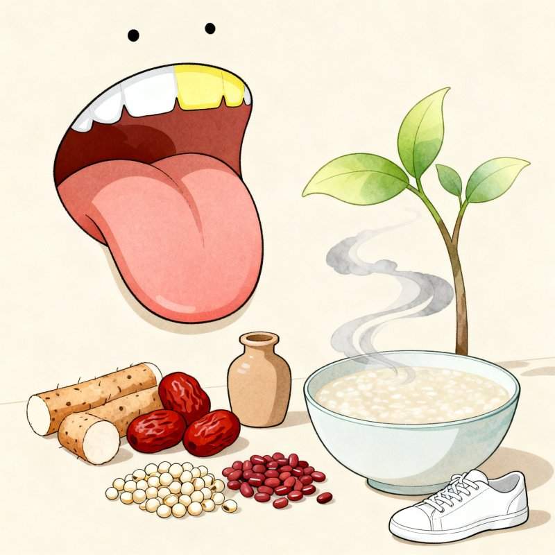 舌苔厚有齿痕？2个核心原因+科学调理法，帮你改善脾胃状态
