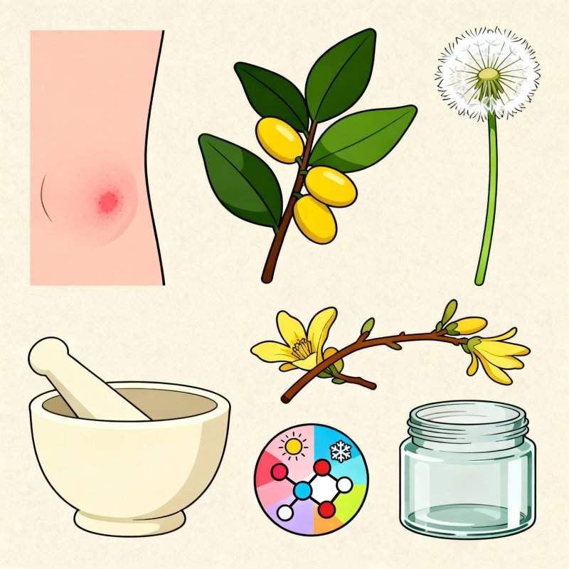 黄柏治疮疡肿毒靠谱吗？中医逻辑与现代依据解析