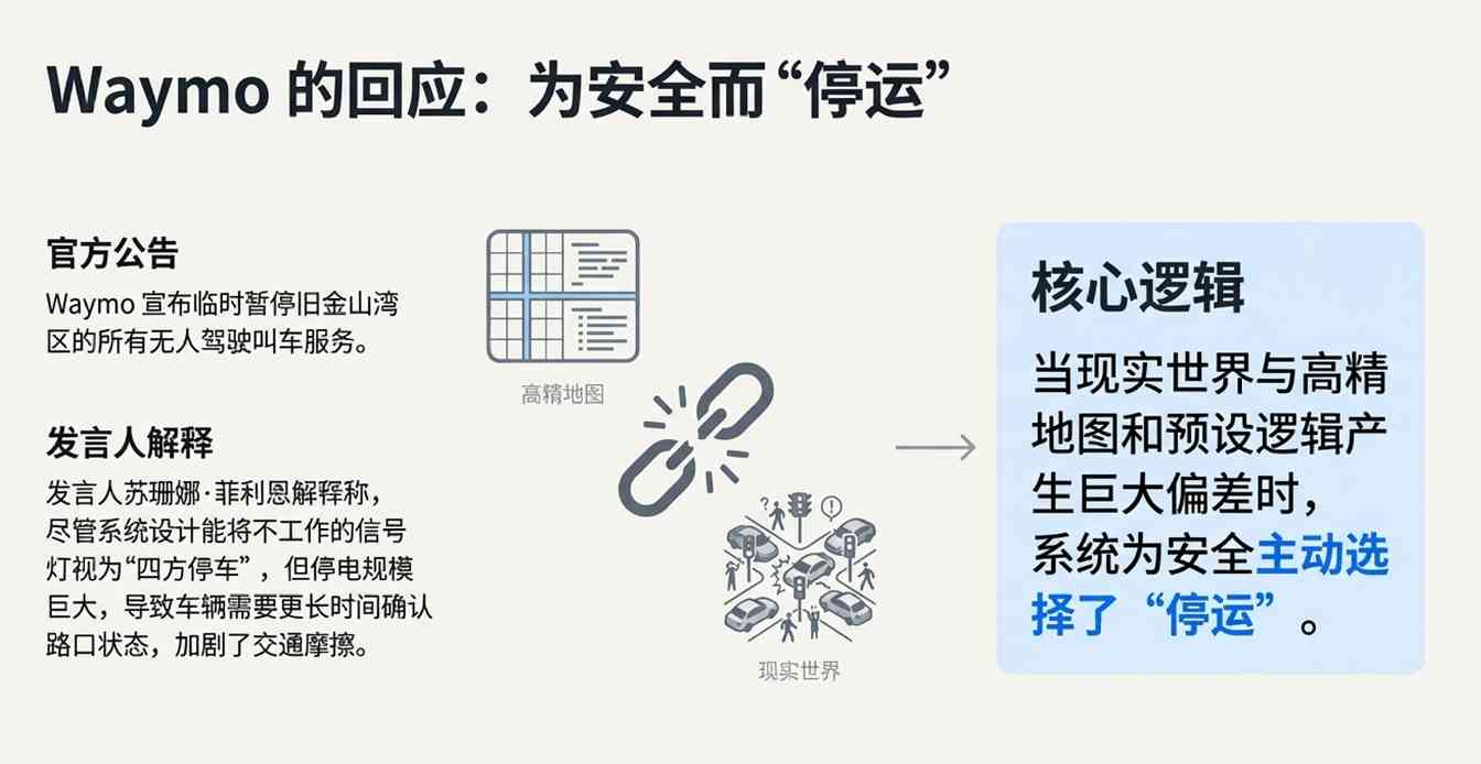 马斯克笑疯了！谷歌无人车街头“装死”，一场大停电，暴露无人驾驶致命伤