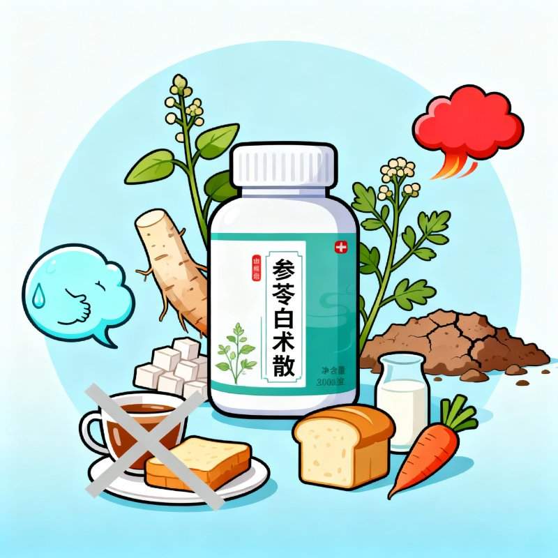 泄泻服参苓白术散？3类注意事项避坑，用药安全更有效