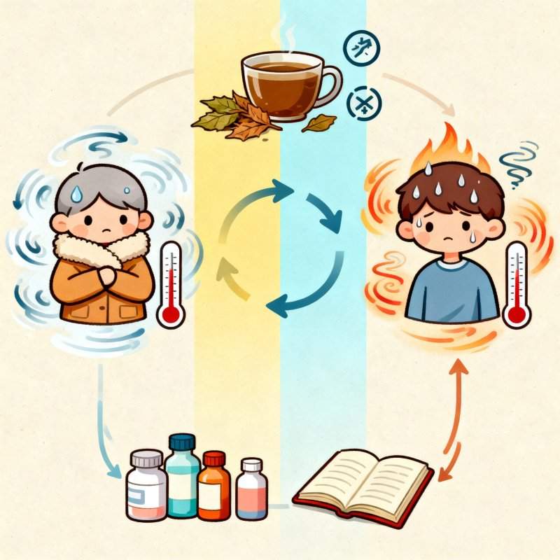 邪犯少阳证与风寒、风热证有啥区别？