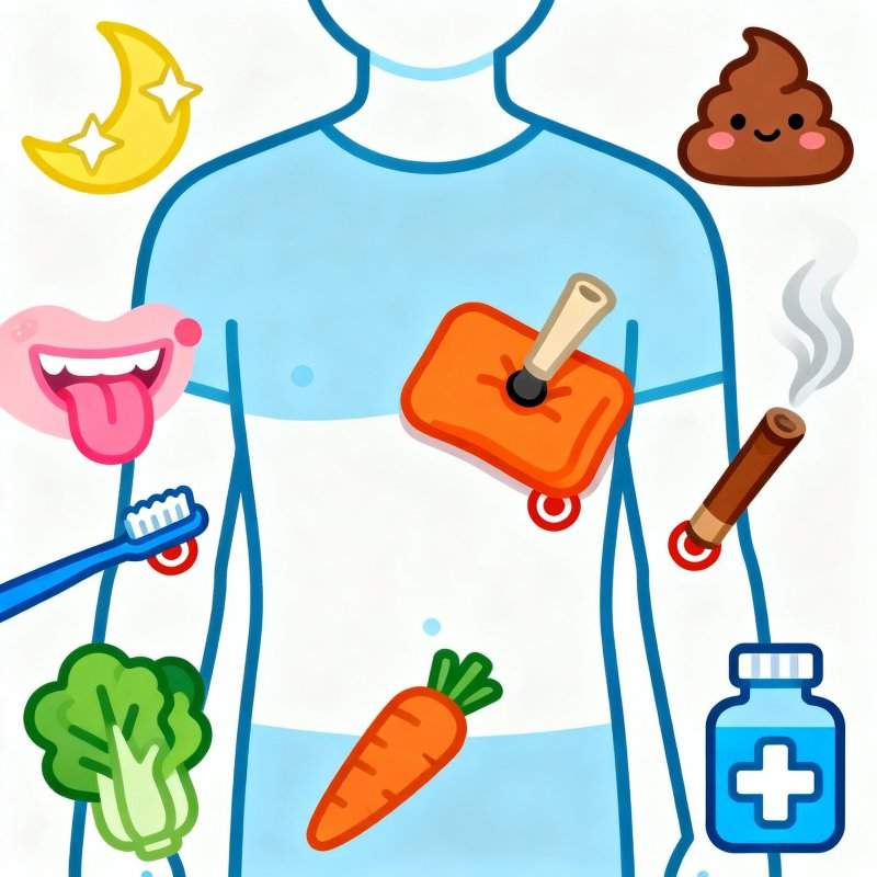 穴位痛与口臭:科学区分+实用缓解指南 穴位痛与口臭:科学区分+实用缓解指南