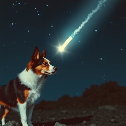 陨石边牧（探索未知的宇宙之旅与可爱牧羊犬的完美融合）