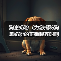 狗崽奶粉(为您揭秘狗崽奶粉的正确喂养时间和用量)(图1) 狗崽奶粉(为您揭秘狗崽奶粉的正确喂养时间和用量)(图1)