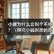 小猫为什么会叫个不停?(探究小猫叫声的原因与解决方法)(图1) 小猫为什么会叫个不停?(探究小猫叫声的原因与解决方法)(图1)