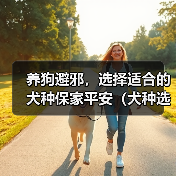 养狗避邪,选择适合的犬种保家平安(犬种选择对于避邪有关键作用,教你如何挑选适合的守护神)(图1) 养狗避邪,选择适合的犬种保家平安(犬种选择对于避邪有关键作用,教你如何挑选适合的守护神)(图1)