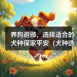养狗避邪,选择适合的犬种保家平安(犬种选择对于避邪有关键作用,教你如何挑选适合的守护神)(图4) 养狗避邪,选择适合的犬种保家平安(犬种选择对于避邪有关键作用,教你如何挑选适合的守护神)(图4)