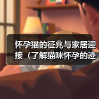 怀孕猫的征兆与家居迎接(了解猫咪怀孕的迹象,为它们的到来做好准备)(图3) 怀孕猫的征兆与家居迎接(了解猫咪怀孕的迹象,为它们的到来做好准备)(图3)