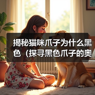 揭秘猫咪爪子为什么黑色(探寻黑色爪子的奥秘与功能)(图3) 揭秘猫咪爪子为什么黑色(探寻黑色爪子的奥秘与功能)(图3)