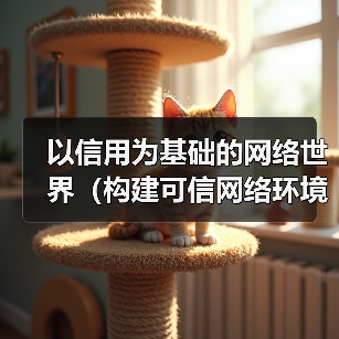 以信用为基础的网络世界（构建可信网络环境，）（图1）