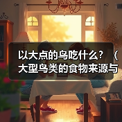 以大点的鸟吃什么？（大型鸟类的食物来源与特点）（图1）