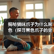 揭秘猫咪爪子为什么黑色（探寻黑色爪子的奥秘与功能）（图1）