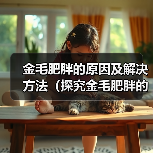 金毛肥胖的原因及解决方法（探究金毛肥胖的原因和提供合理的减肥建议）（图3）