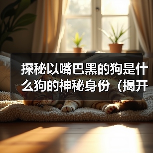 探秘以嘴巴黑的狗是什么狗的神秘身份（揭开以嘴巴黑的狗品种之谜）（图1）