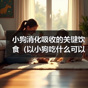 小狗消化吸收的关键饮食(以小狗吃什么可以帮助消化吸收)(图1) 小狗消化吸收的关键饮食(以小狗吃什么可以帮助消化吸收)(图1)