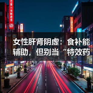 女性肝肾阴虚:食补能辅助,但别当“特效药”(图1) 女性肝肾阴虚:食补能辅助,但别当“特效药”(图1)