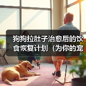 狗狗拉肚子治愈后的饮食恢复计划(为你的宠物提供适当的食物,促进健康恢复)(图4) 狗狗拉肚子治愈后的饮食恢复计划(为你的宠物提供适当的食物,促进健康恢复)(图4)