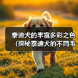 泰迪犬的丰富多彩之色（探秘泰迪犬的不同毛色与特征）（图3）
