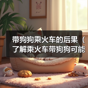 带狗狗乘火车的后果（了解乘火车带狗狗可能面临的问题及解决方法）（图2）