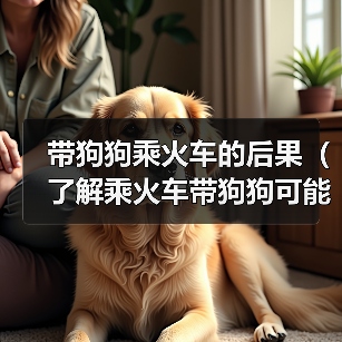 带狗狗乘火车的后果（了解乘火车带狗狗可能面临的问题及解决方法）（图3）