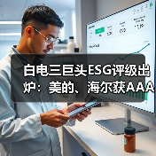白电三巨头ESG评级出炉:美的、海尔获AAApi级,格力获AApi级(图1) 白电三巨头ESG评级出炉:美的、海尔获AAApi级,格力获AApi级(图1)