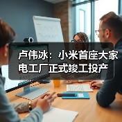 卢伟冰：小米首座大家电工厂正式竣工投产（图3）
