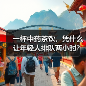 一杯中药茶饮,凭什么让年轻人排队两小时?(图4) 一杯中药茶饮,凭什么让年轻人排队两小时?(图4)