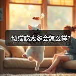 幼猫吃太多会怎么样？（图3）