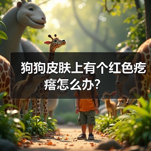 狗狗皮肤上有个红色疙瘩怎么办？（图3）