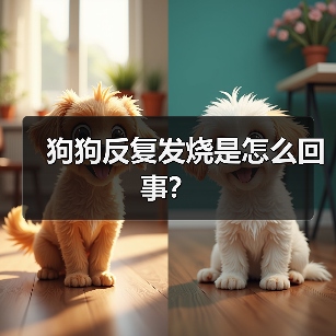 狗狗反复发烧是怎么回事？（图1）