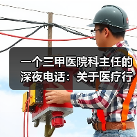 一个三甲医院科主任的深夜电话:关于医疗行业未来发展前瞻(图1) 一个三甲医院科主任的深夜电话:关于医疗行业未来发展前瞻(图1)